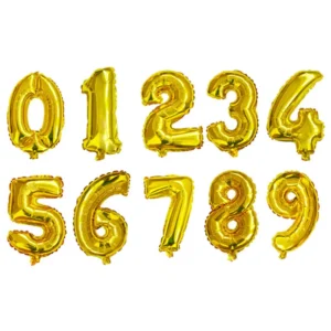 NUMBER FOIL BALLOONS